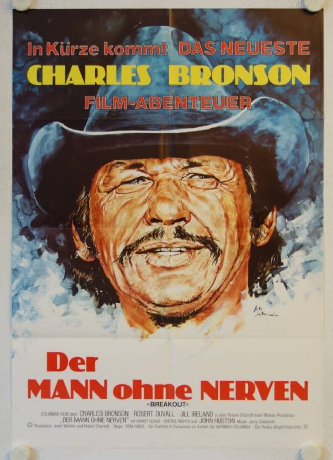 Der Mann ohne Nerven originales deutsches Filmplakat